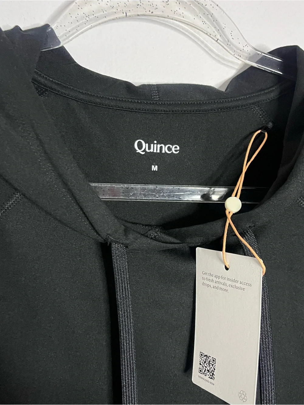 Quince Mongolian Cashmere Crewneck Sweater in Charcoal Size Small